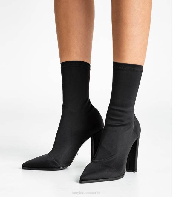 Stiefeletten| de Tony Bianco Frauen Lila Stiefeletten schwarzes Lycra 4624535
